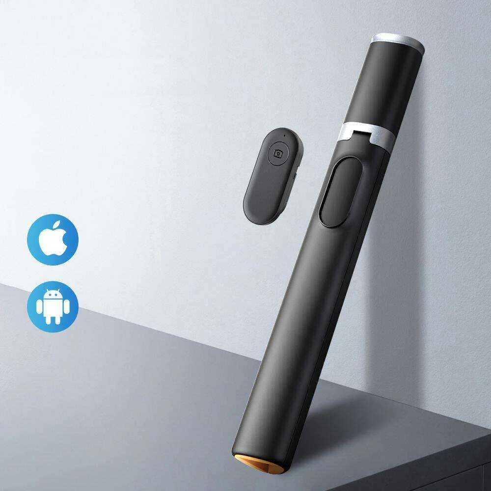 Asmenukių lazda / štatyvas Bluetooth Tech-Protect L08S juodos spalvos