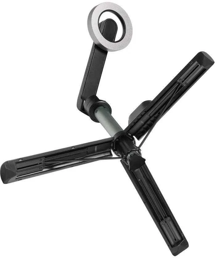 Spigen S570W MagSafe Bluetooth Selfie Stick Tripod – Išmanusis telefonas stand / selfie stick holder Juodas