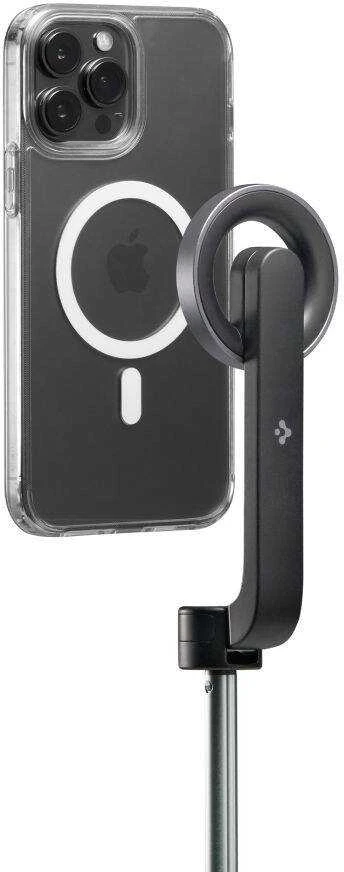 Spigen S570W MagSafe Bluetooth Selfie Stick Tripod – Išmanusis telefonas stand / selfie stick holder Juodas