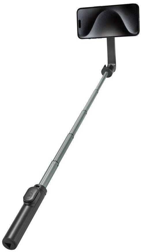 Spigen S570W MagSafe Bluetooth Selfie Stick Tripod – Išmanusis telefonas stand / selfie stick holder Juodas
