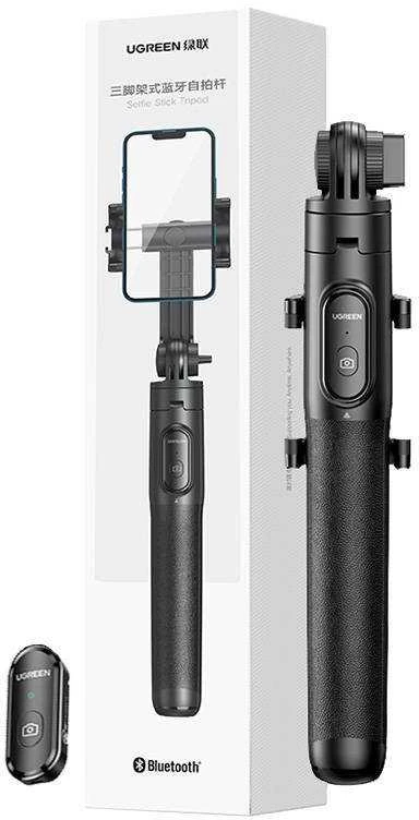 Selfie stick trikojis su Bluetooth nuotolinio valdymo pulteliu UGREEN 15062