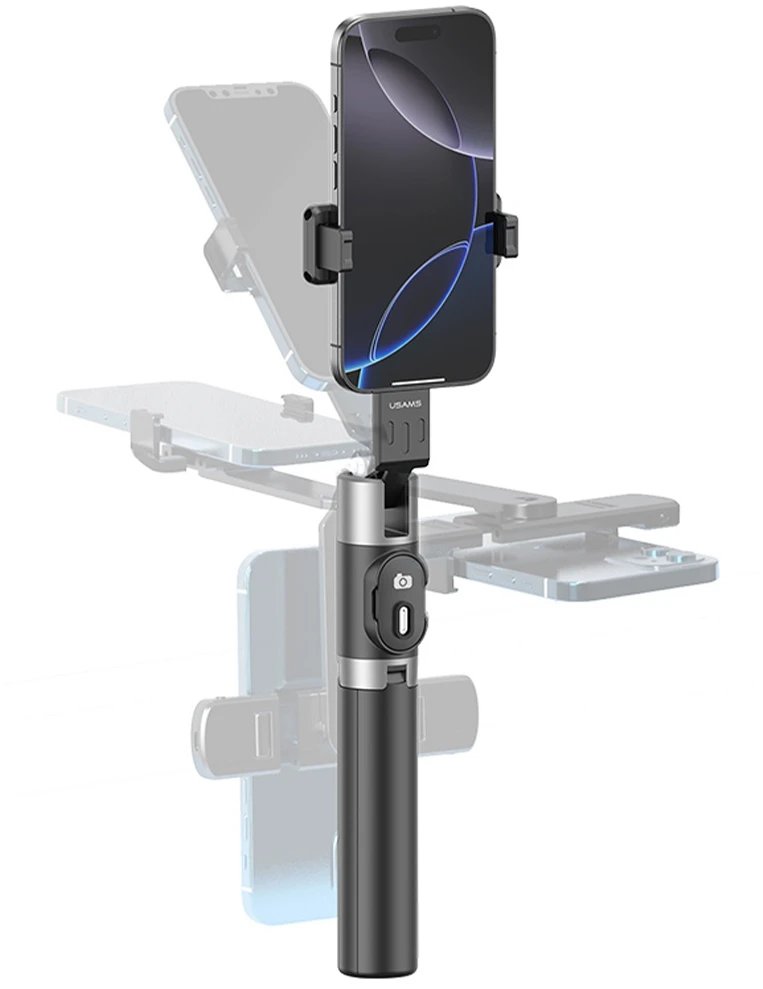 Selfie Stick USAMS ZB324 Mini Wireless juodos spalvos
