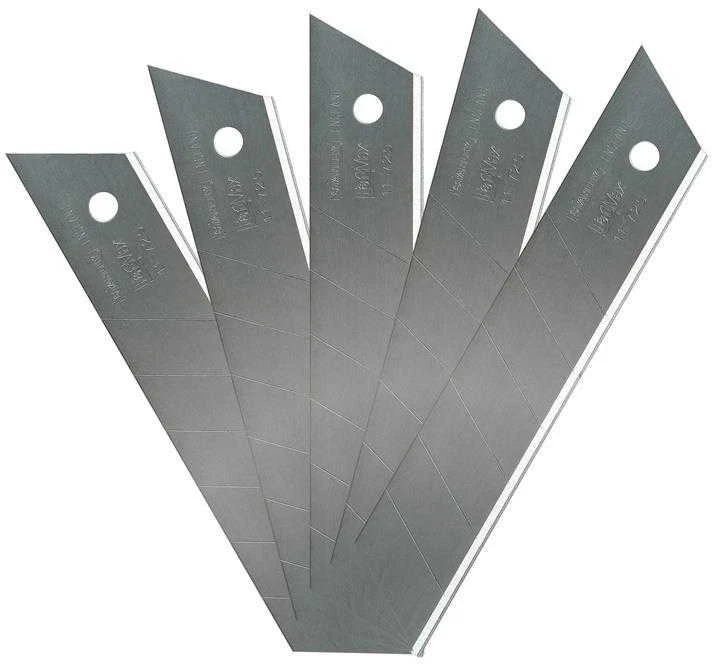 Stanley 25 mm laužomos geležtės, 5 vnt. vėduoklės forma