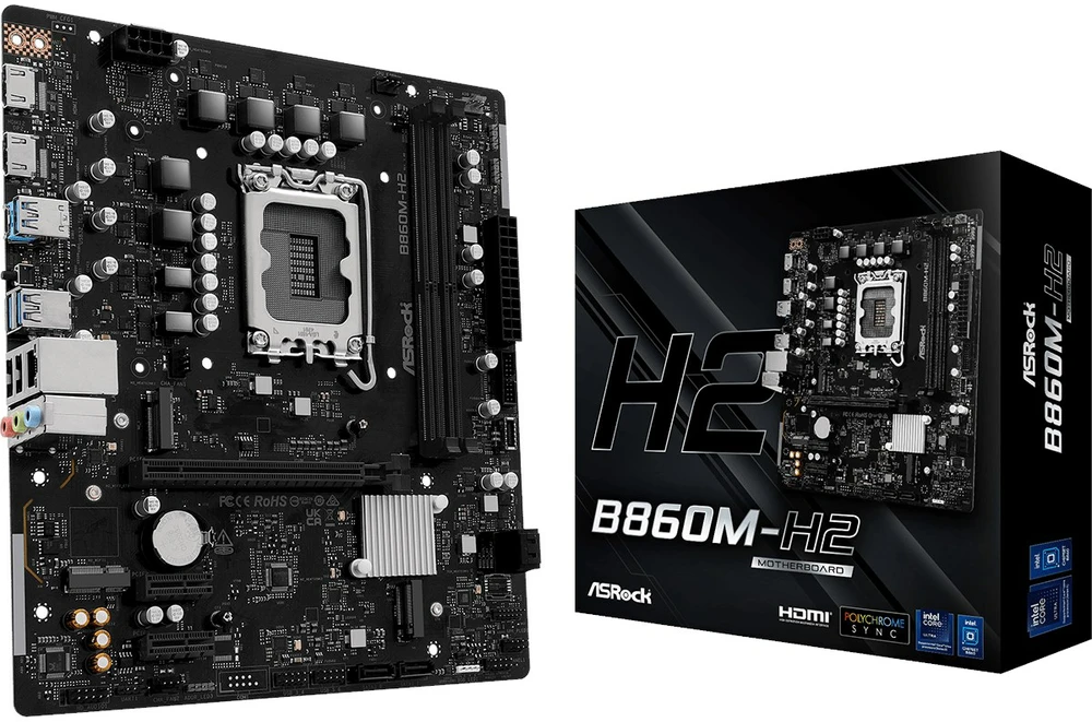 ASRock B860M-H2 pagrindinė plokštė