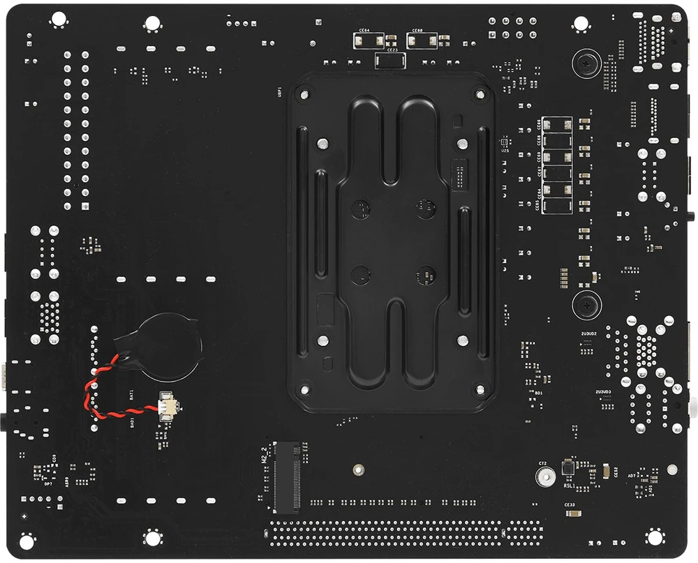 Asrock DeskMeet X600 Desktopas Juoda AMD X600 AM5 lizdas