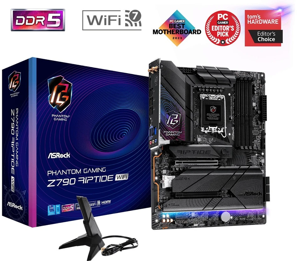 Motininė Plokštė - ASRock Z890 Riptide WiFi