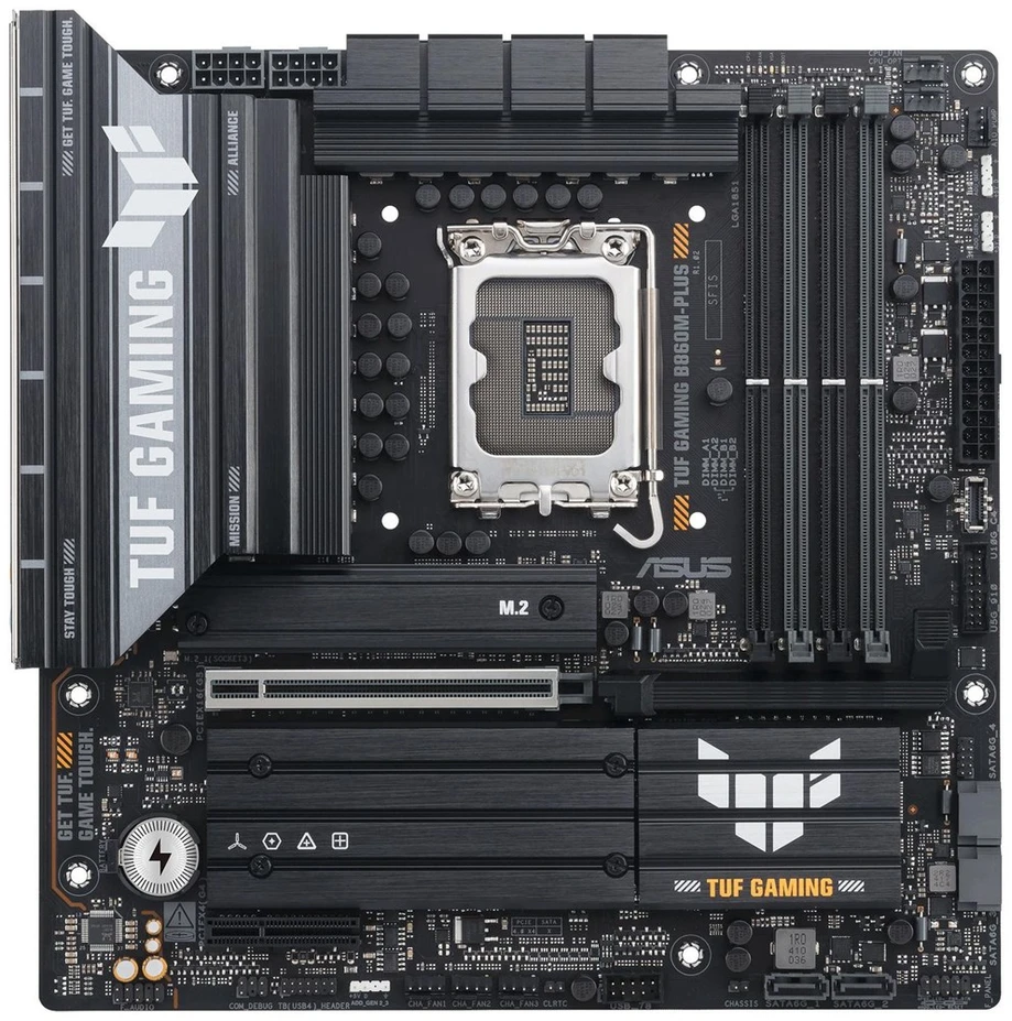 Pagrindinė plokštė ASUS TUF GAMING B860M-PLUS