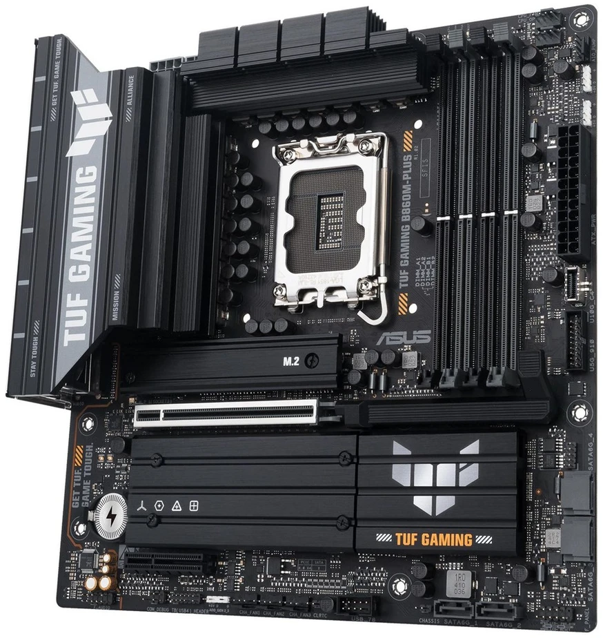 Pagrindinė plokštė ASUS TUF GAMING B860M-PLUS