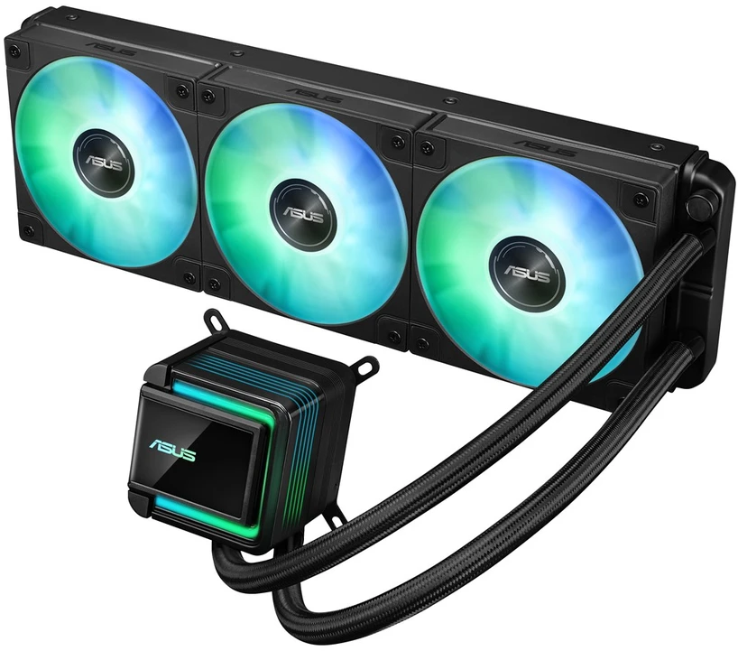 ASUS LC 360 ARGB procesoriaus „All-in-one" skysčio aušintuvas 12 cm Juodas 1 vnt.
