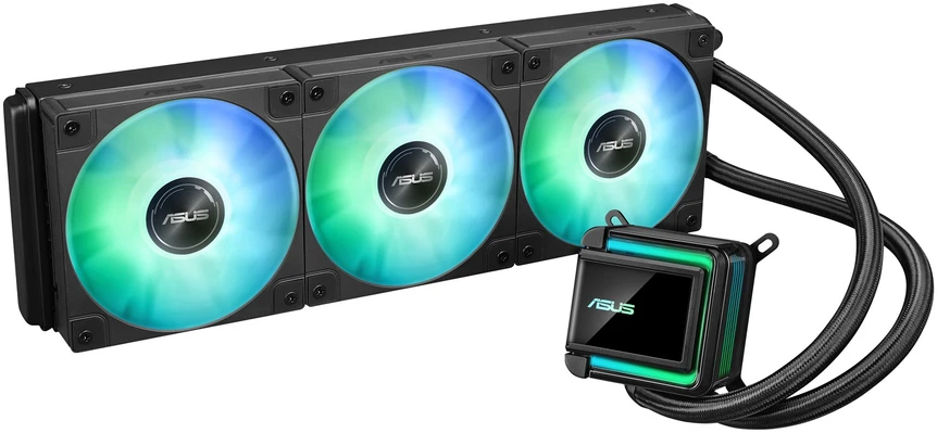 ASUS LC 360 ARGB procesoriaus „All-in-one" skysčio aušintuvas 12 cm Juodas 1 vnt.