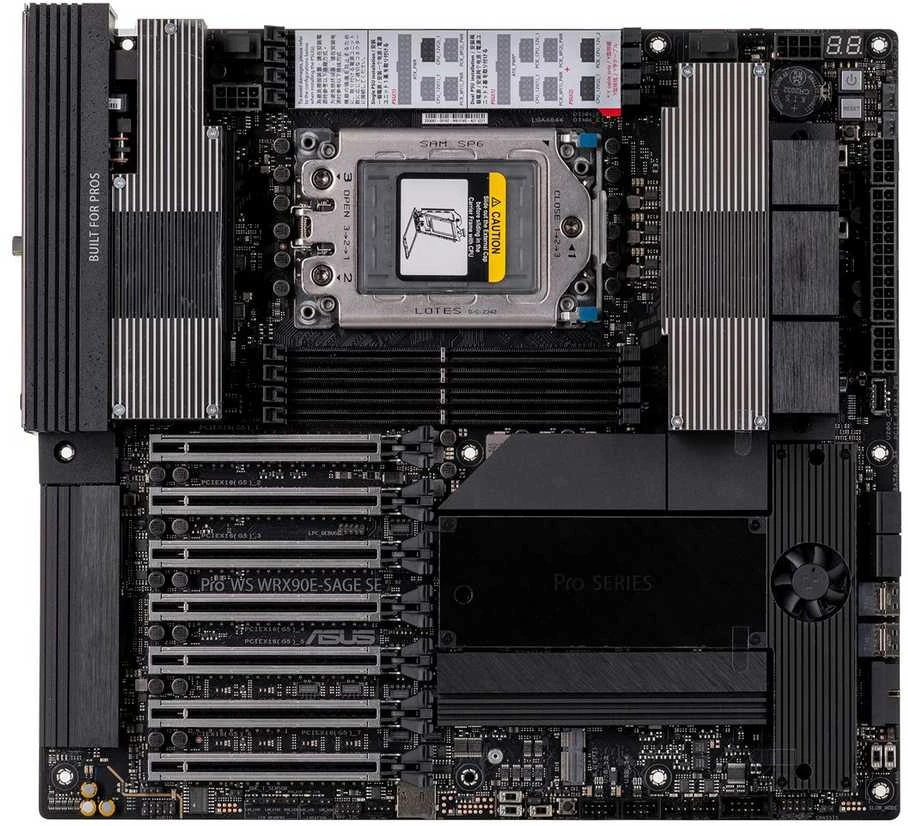 Pagrindinė plokštė ASUS PRO WS WRX90E-SAGE SE