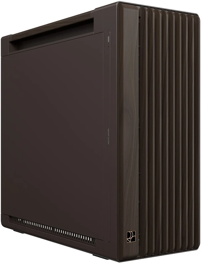 ASUS ProArt PA602 Wood Edition Retro Brown - metalinis midi-tower korpusas