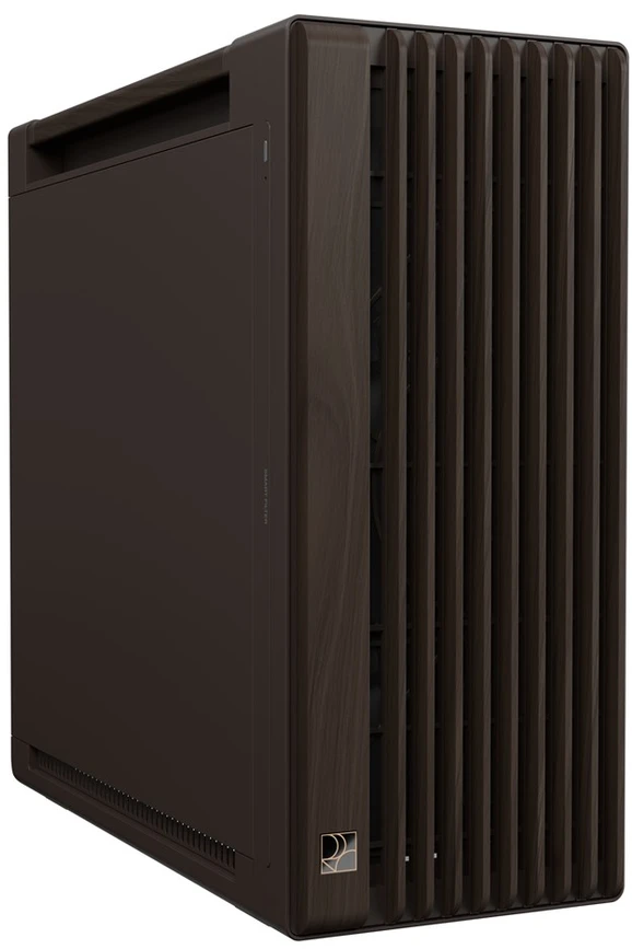 ASUS ProArt PA602 Wood Edition Retro Brown - metalinis midi-tower korpusas