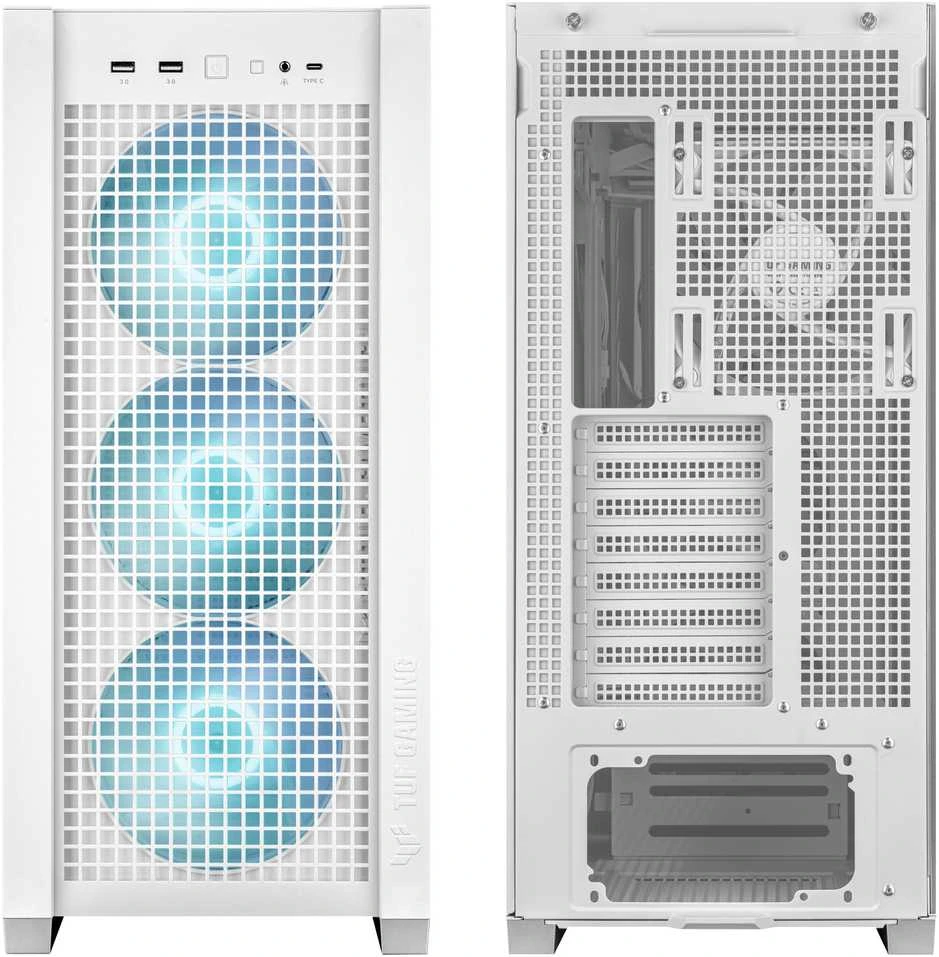 Kompiuterio korpusas Asus TUF Gaming GT302 TG ARGB