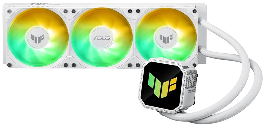 ASUS TUF Gaming LC III 360 ARGB Baltas Edition kompiuterių klasės viskas viename skysčio aušintuvas 12 cm