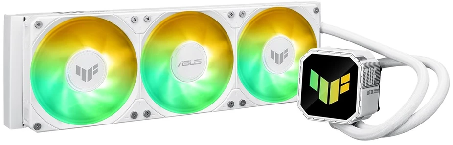 ASUS TUF Gaming LC III 360 ARGB Baltas Edition kompiuterių klasės viskas viename skysčio aušintuvas 12 cm
