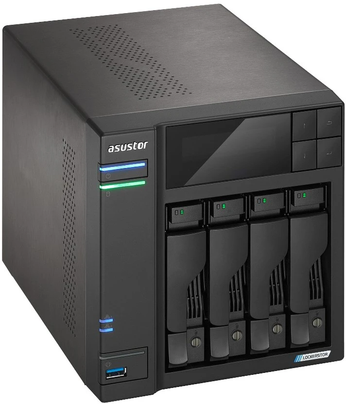 Serveris „Asus Lockerstor AS6704T V2“ | „Intel Celeron“ | N5105 | 4 GB | DDR4