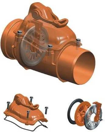 Atbulinis vožtuvas Magnaplast, Ø 110 mm