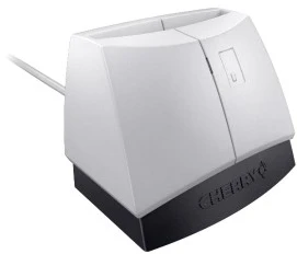 CHR CHERRY SMART TERMINAL 1150 išmanusis kortelių skaitytuvas Vidaus USB USB A tipo Juoda, Balta