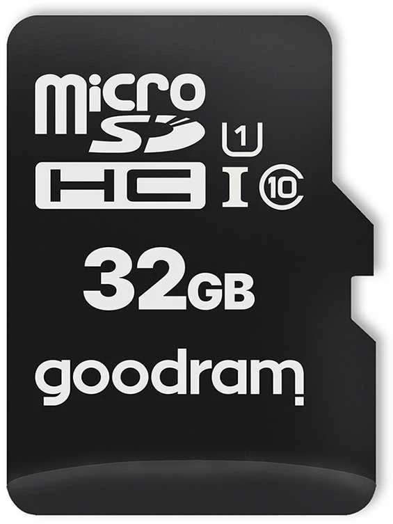 Oem 32GB 100 MB/s Micro SD atminties kortelė Goodram M1A4 - OTG adapteris
