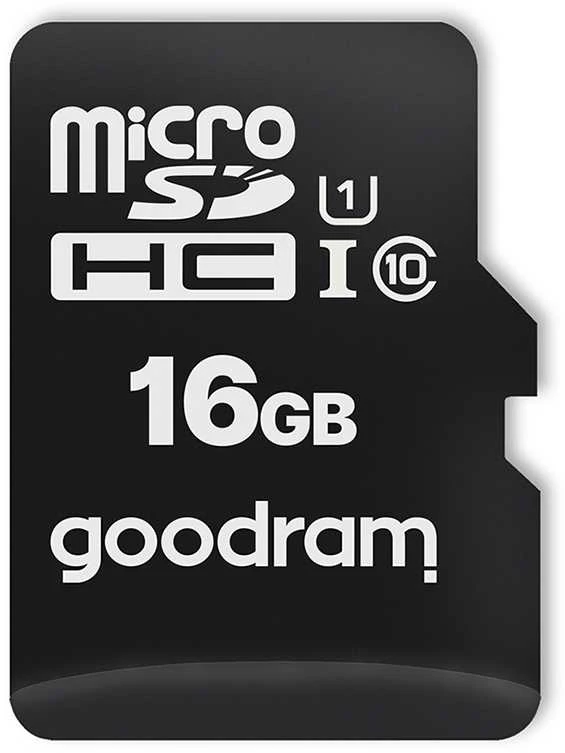 Oem 16GB 100 MB/s Micro SD atminties kortelė Goodram - OTG adapteris