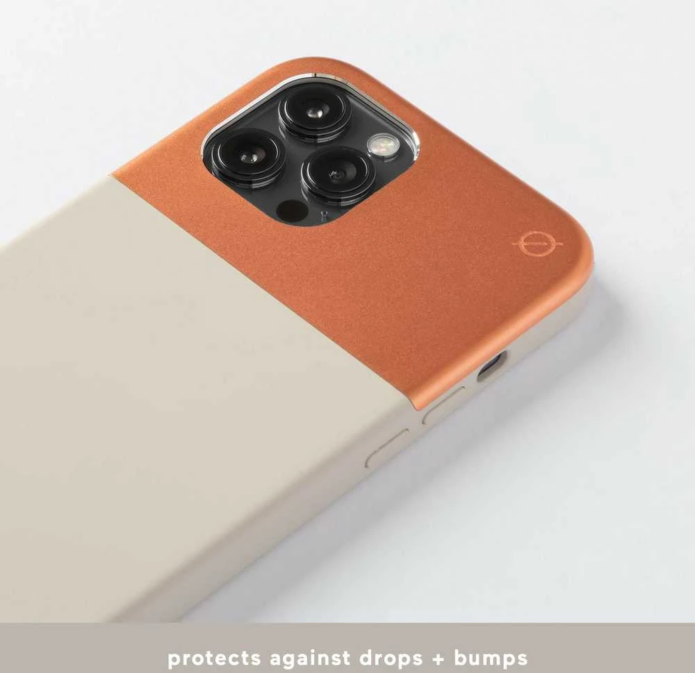 ATOM STUDIOS DĖKLAS SPLIT SILICONE MAGSAFE IPHONE 12 / 12 PRO CALCIUM STONE