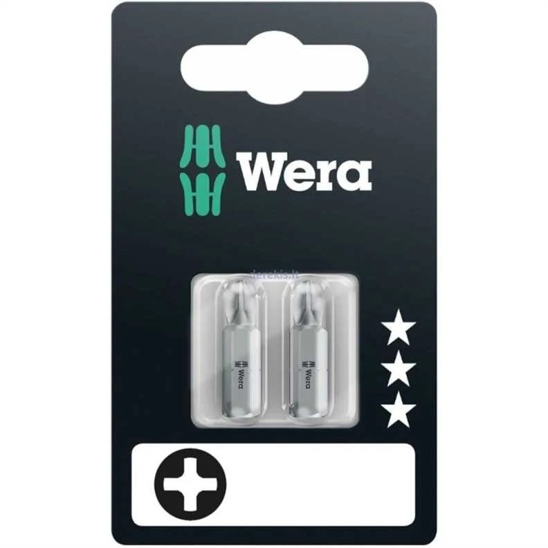 Grąžtas Atsuktuvo antgaliai Wera Torsion 2 vnt PH1 x 25mm