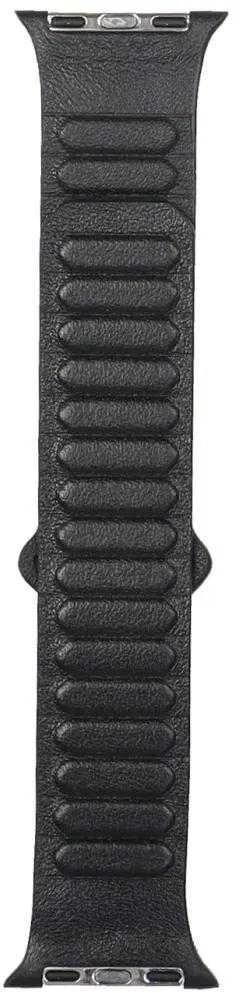 apyrankė Audi Logo Genuine Leather Magnetic Ring for Apple Watch 40/41/42mm juodos spalvos