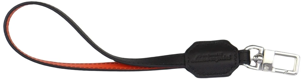 Audi Universal Lamborghini D1 Leather Handstrap oranžinės spalvos