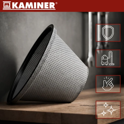 Kaminer Dulkių siurblio filtras Filtras siurbliui 10l/15l