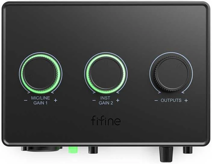 Ausinės Audio interfejs Fifine Ampli 1