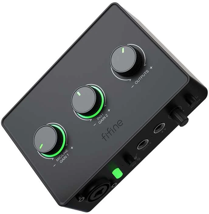 Ausinės Audio interfejs Fifine Ampli 1