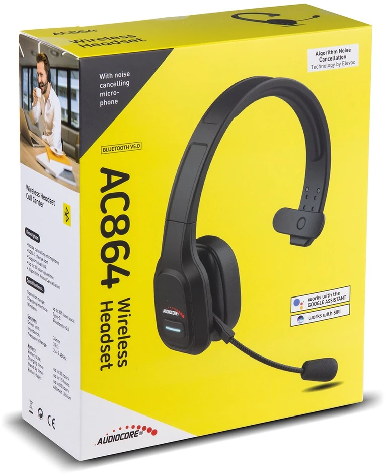 Bluetooth Ausinės - Audiocore QCC3020 Belaidės Triukšmo Slopinimo Ausinės