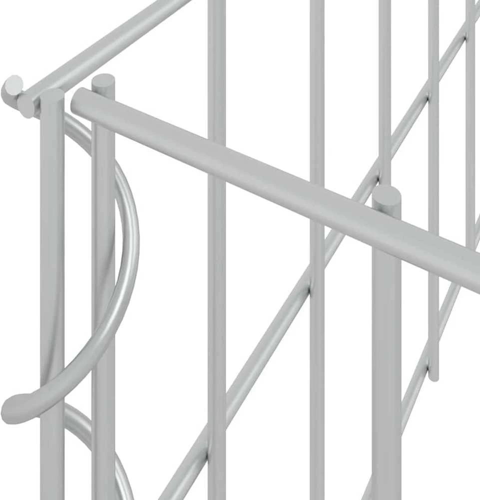 Aukštas gabiono lovelis, 500x100x20cm, galvanizuotas plienas