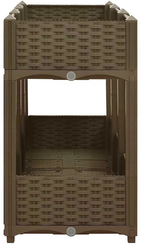 Aukštas lovelis, 120x40x71cm, polipropilenas