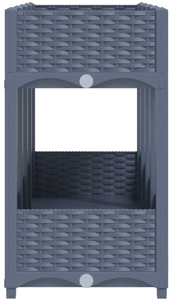 Aukštas lovelis, 160x40x71cm, polipropilenas