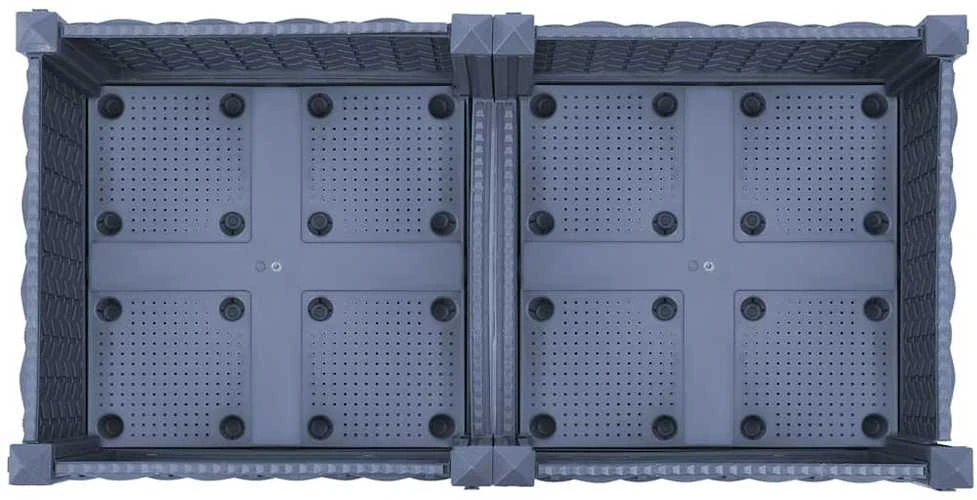 Aukštas lovelis, 80x40x23cm, polipropilenas