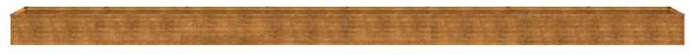 Aukštas sodo lovelis, 770x50x36cm, Corten plienas