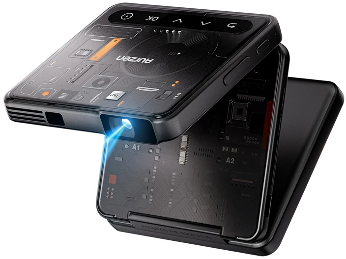 AURZEN ZIP Trifold Cyber Projektorius