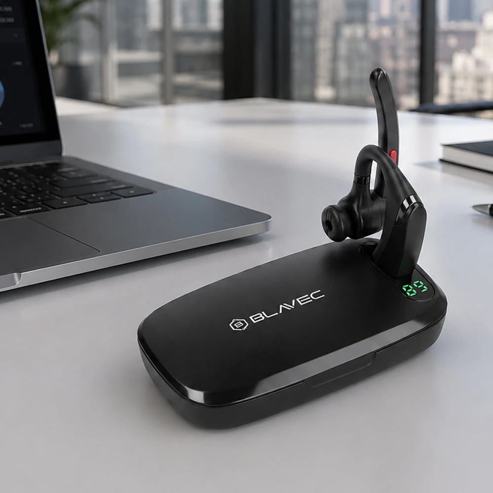 Blavec Bluetooth laisvų rankų įranga Legend 5 Multipoint (BHLE5-B) juodos spalvos
