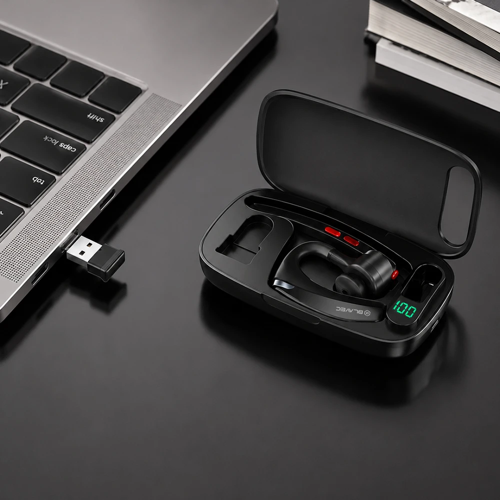 Blavec Bluetooth laisvų rankų įranga Legend 5 Multipoint (BHLE5-B) juodos spalvos