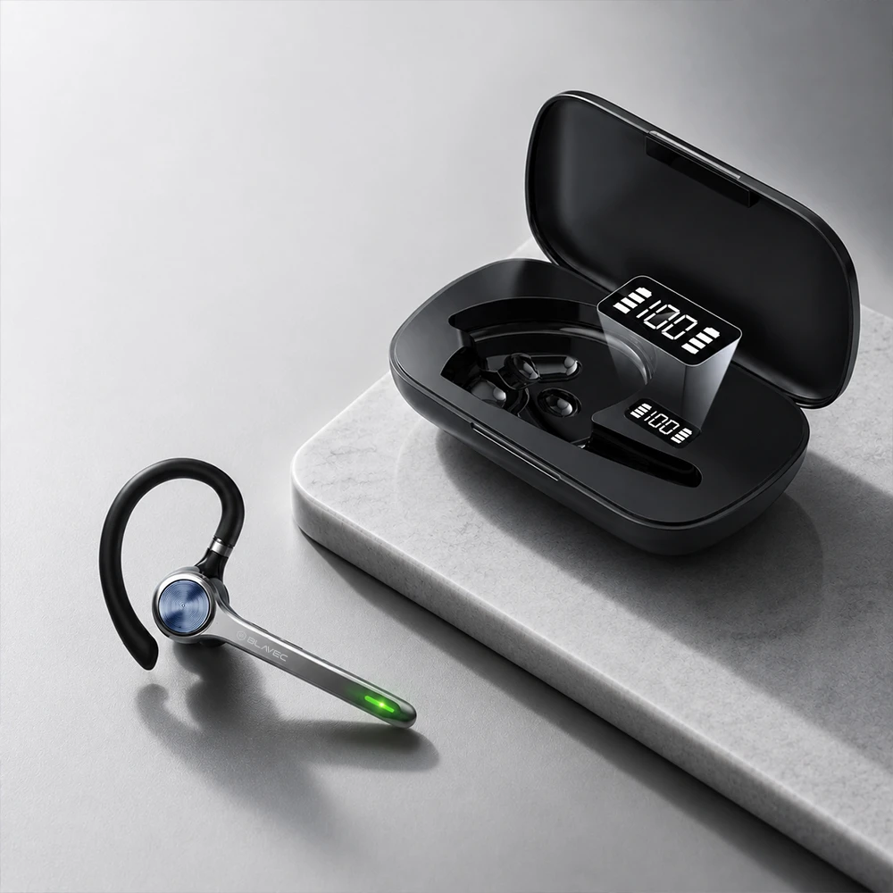 Blavec Bluetooth laisvų rankų įranga Talk 1 Multipoint (BHTA1-B) juodos spalvos
