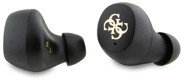 Guess Bluetooth Ausinės GUTWSP4EGP TWS + ENC Docking Station Rožinė 4G Metal
