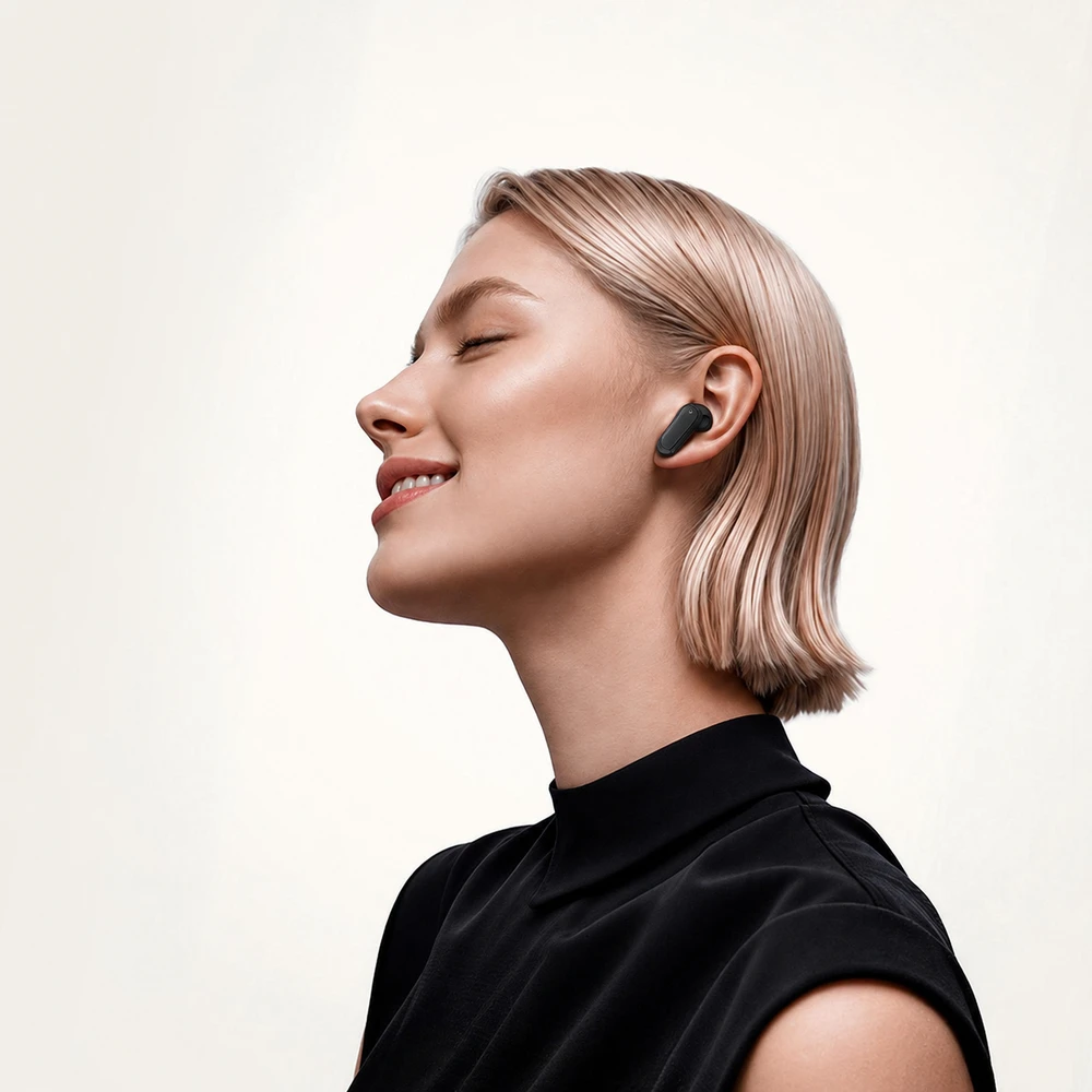Borofone TWS Bluetooth Earphones BW96 Mellow juodas