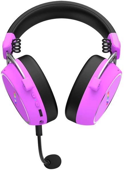 Ausinės Hator Hypergang 3 Belaidės ESH52 Hi-Res ANC violetinė