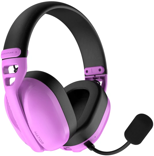 Ausinės Hator Hyperpunk 3 Belaidės ANC ESH19 violetinė