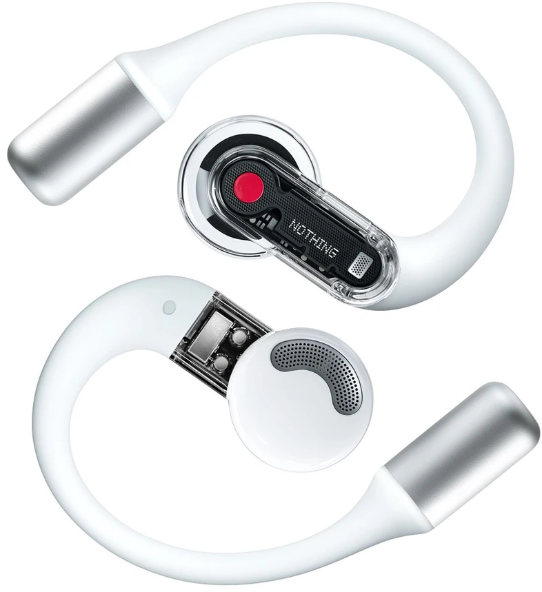 Ausinės Carruzzo Nothing Ear (open) Laisvų rankų įranga True Belaidės Stereo (TWS) Įkišamos į ausį Skambučiai / muzika Bluetooth Balta