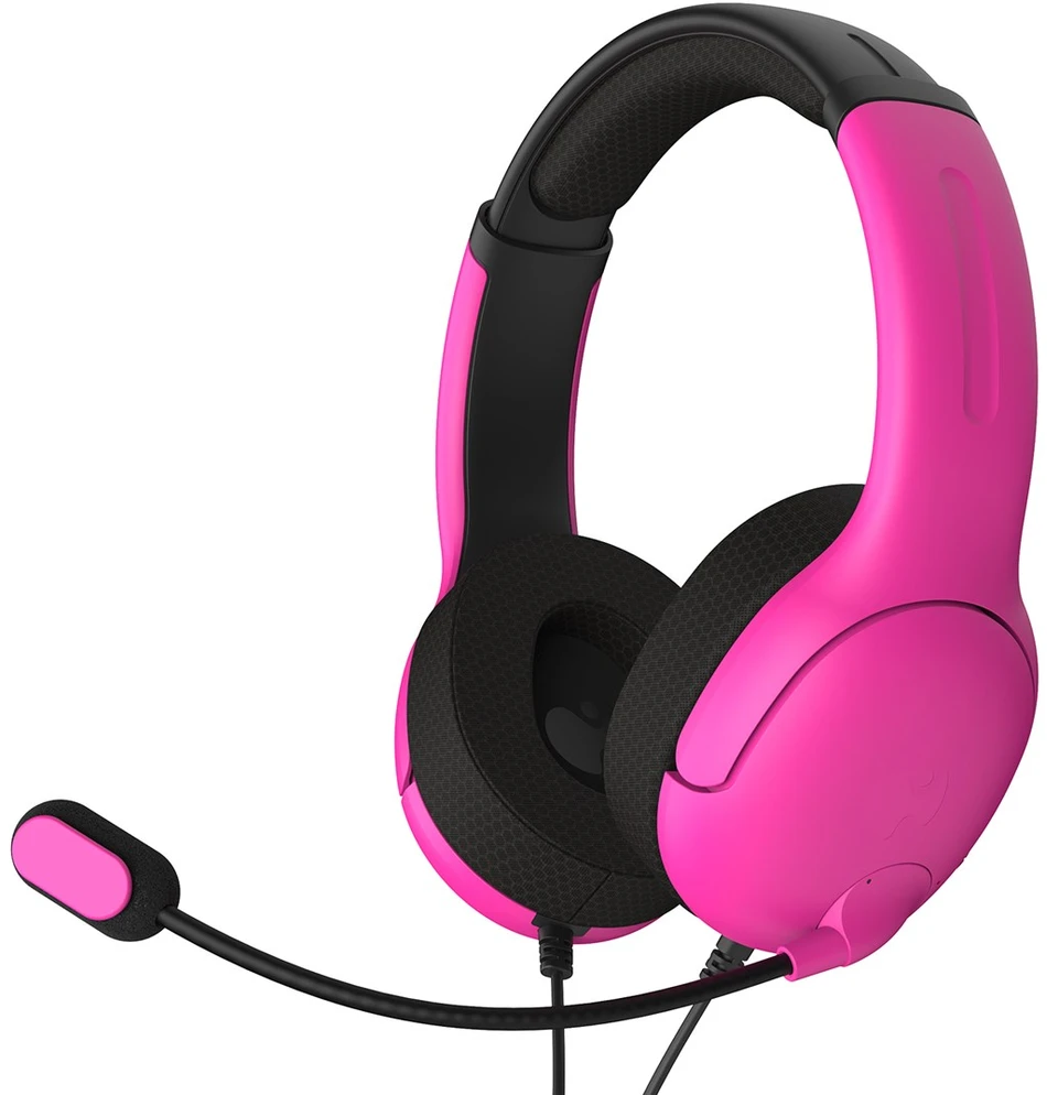 PDP AIRLITE Laidinės ausinės (nebula rožinė) skirtos PS5/PS4/PC