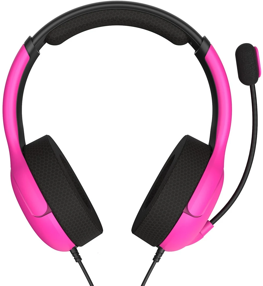 PDP AIRLITE Laidinės ausinės (nebula rožinė) skirtos PS5/PS4/PC