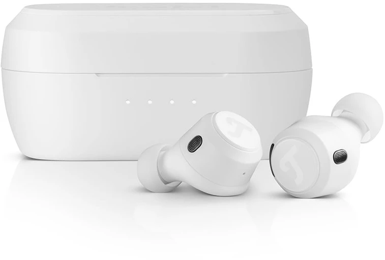 Ausinės Carruzzo Teufel REAL Mėlynas TWS 3 Laisvų rankų įranga Bevielis Įkišamos į ausį Skambučiai / muzika Bluetooth Balta